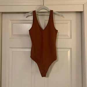 A&F Seamless Tank V-Neck Bodysuit